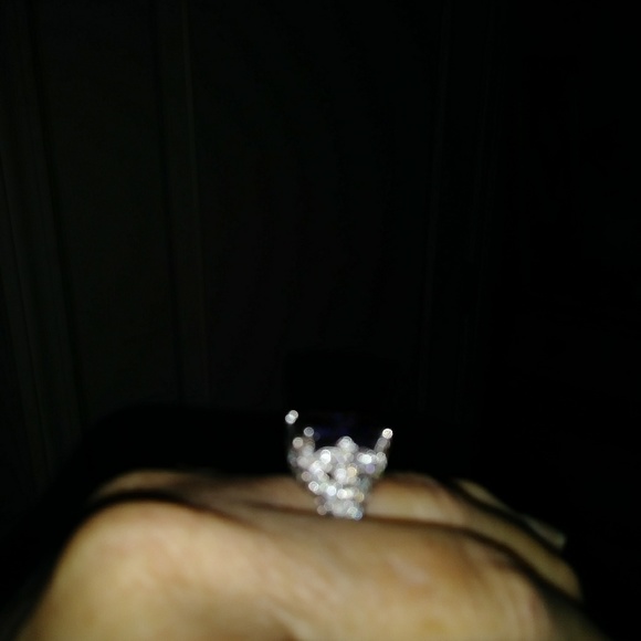 6 ct Beautiful Amethyst edwardian ring - Picture 6 of 7